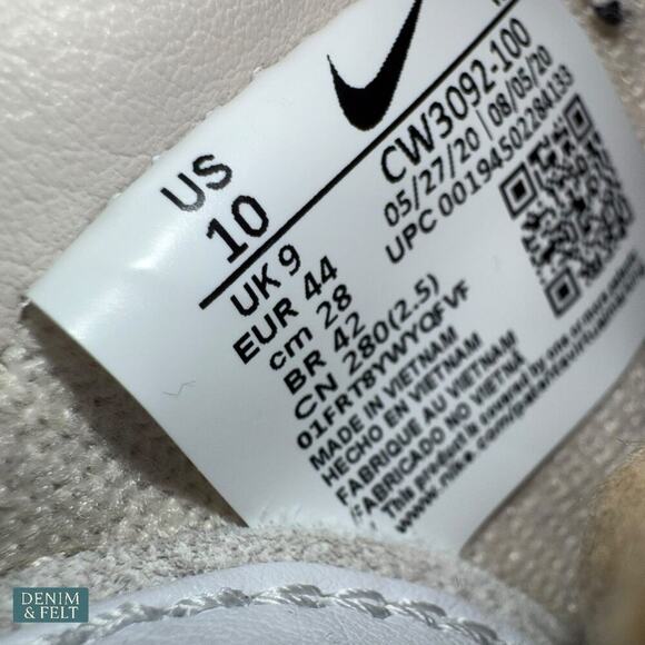 Nike Dunk High Notre Light Orewood Brown White Red Sneakers Men’s Size 10 - Picture 16 of 16